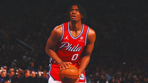 JOEL EMBIID Trending Image: 76ers' Tyrese Maxey questionable for Game 2 vs. Knicks; series odds shift